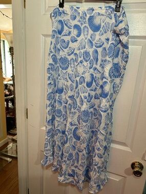 Kachel Printed Maxi Slip Skirt